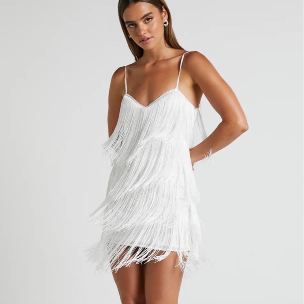 Fringe Mini Dress